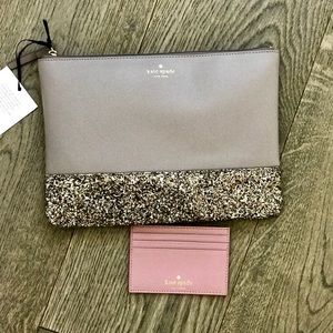 Kate Spade Clutch and credit card holder